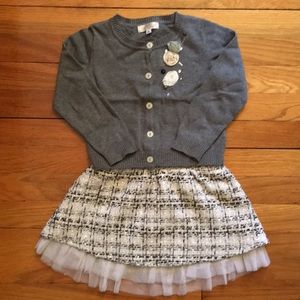 ⭐️ Girls Baby Sara Cardigan & Kana Skirt/Holiday/Special Occasion